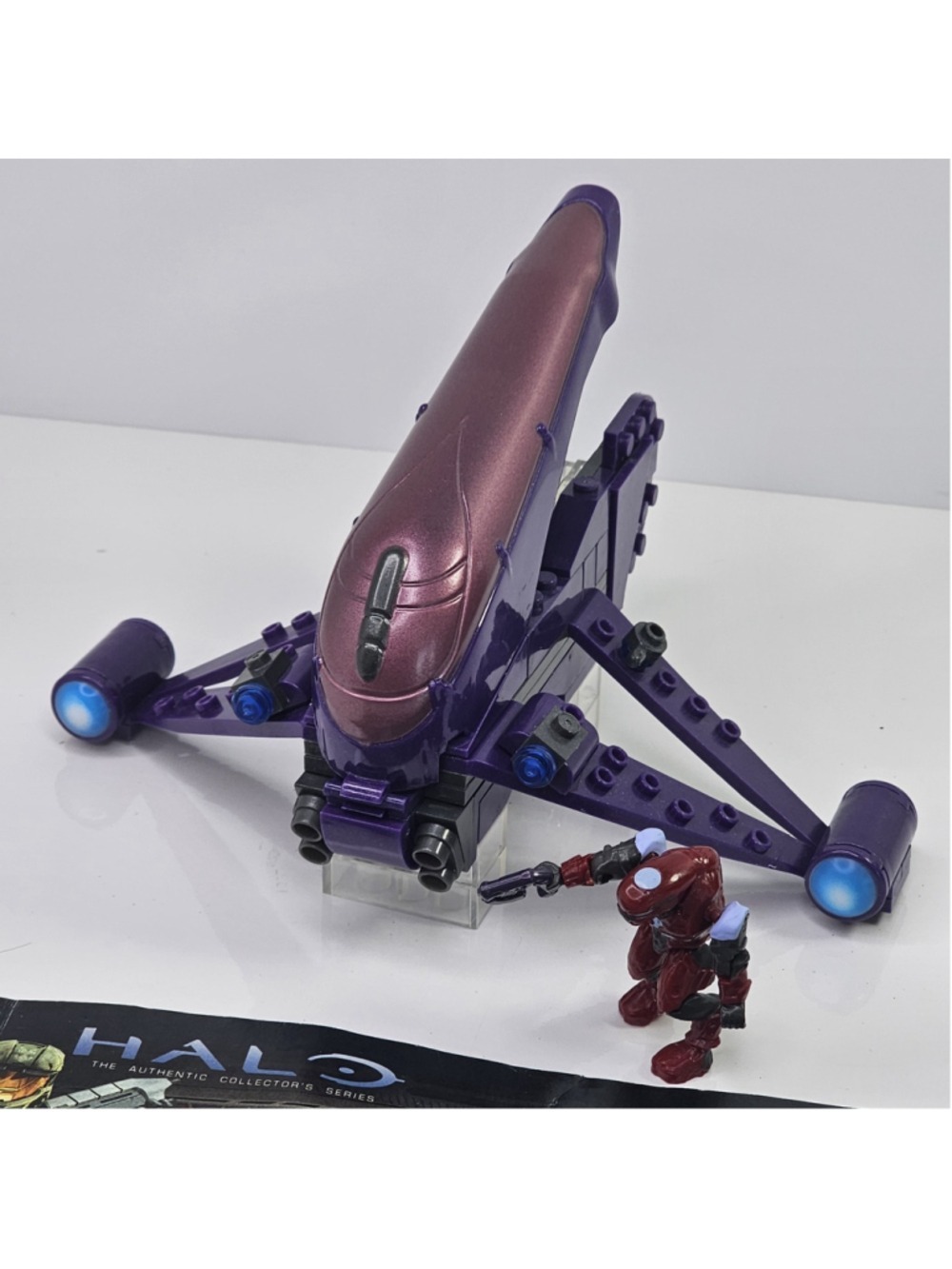 Mega Bloks Halo Banshee Patrol Set 96859 w/ Minifigure & Manual